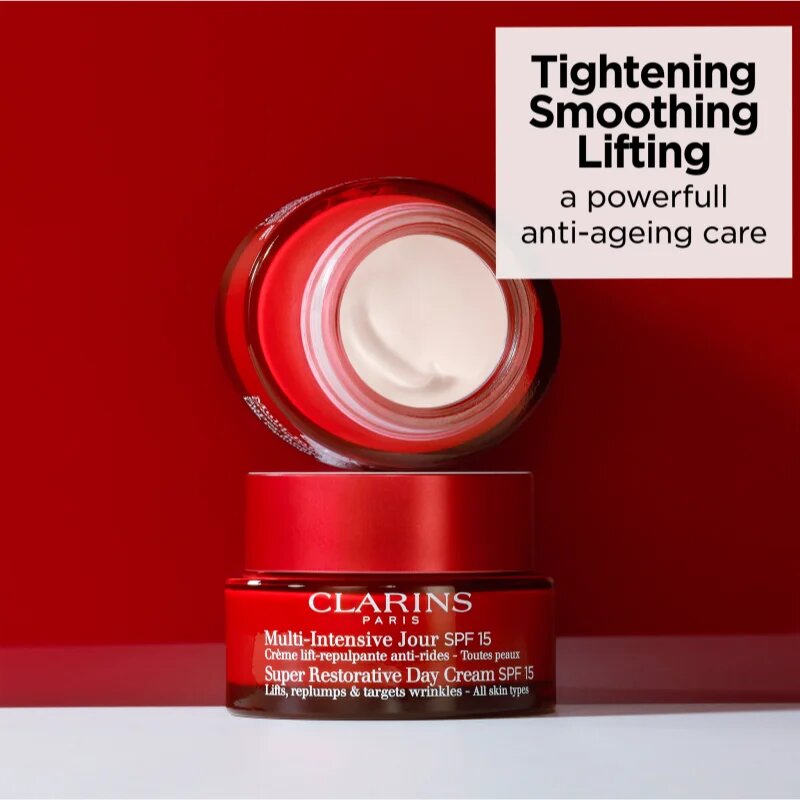 Clarins Super Restorative Day Cream SPF 15 подмладяващ дневен крем SPF 15 50 мл.