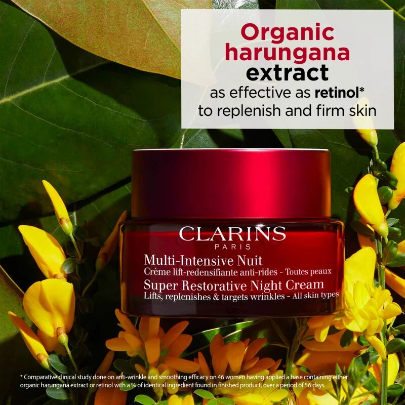 Clarins Super Restorative Night Cream нощен крем за всички типове кожа на лицето 50 мл.