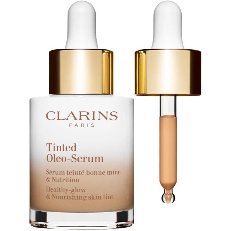 Clarins Tinted Oleo-Serum олио - серум да уеднакви цвета на кожата цвят 04 30 мл.