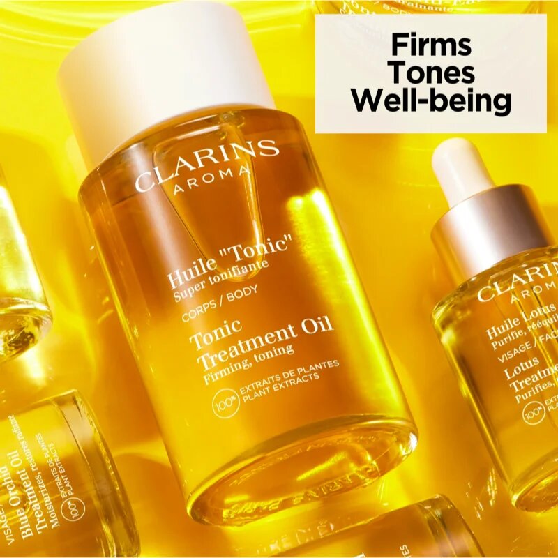 Clarins Tonic Body Treatment Oil олио за тяло със стягащ ефект 100 мл.
