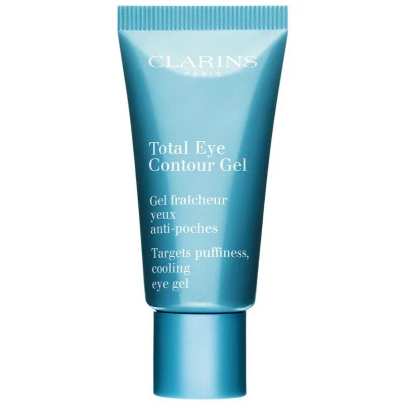 Clarins Total Eye Contour Gel освежаващ крем-гел против тъмни кръгове 20 мл.