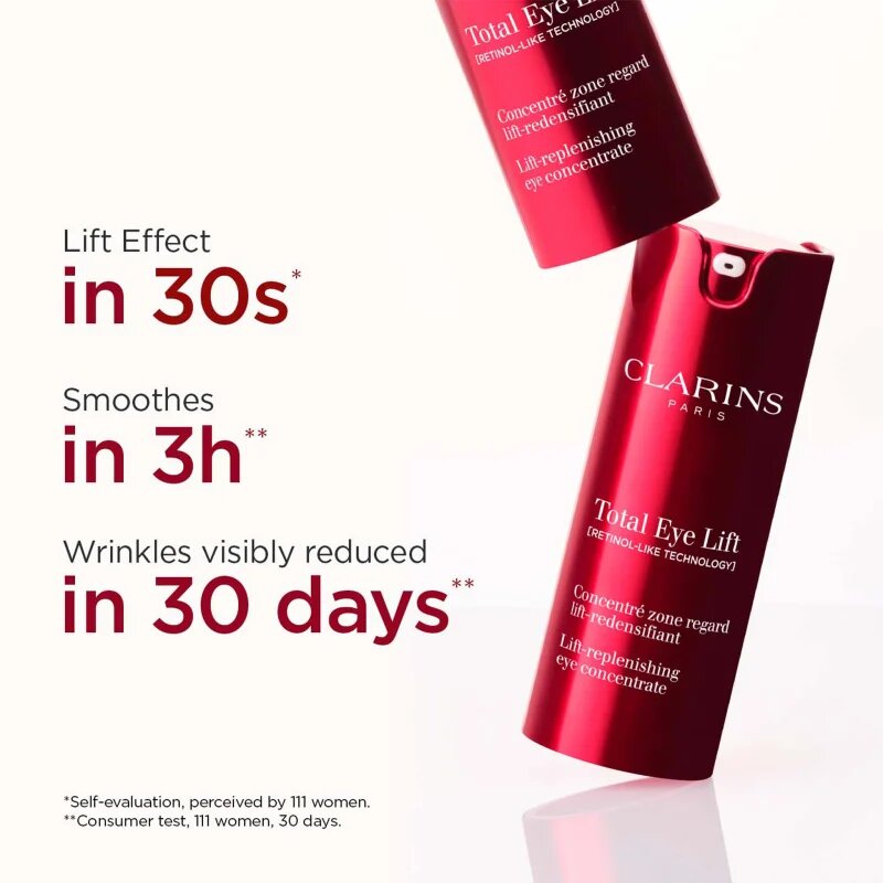 Clarins Total Eye Lift околоочен крем против бръчки 15 мл.