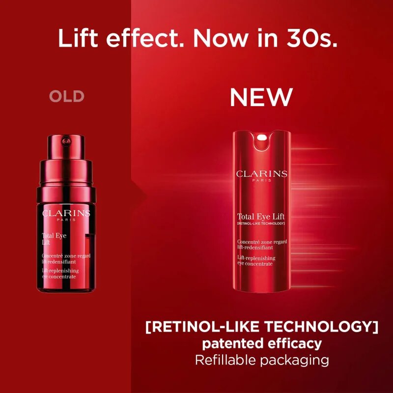 Clarins Total Eye Lift околоочен крем против бръчки 15 мл.