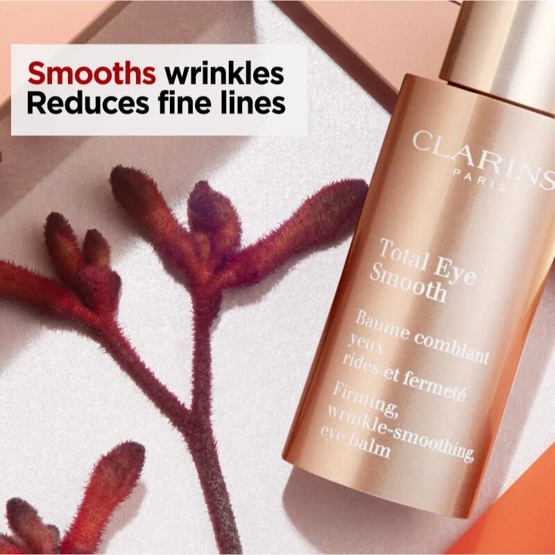 Clarins Total Eye Smooth стягащ крем за околоочната област 15 мл.