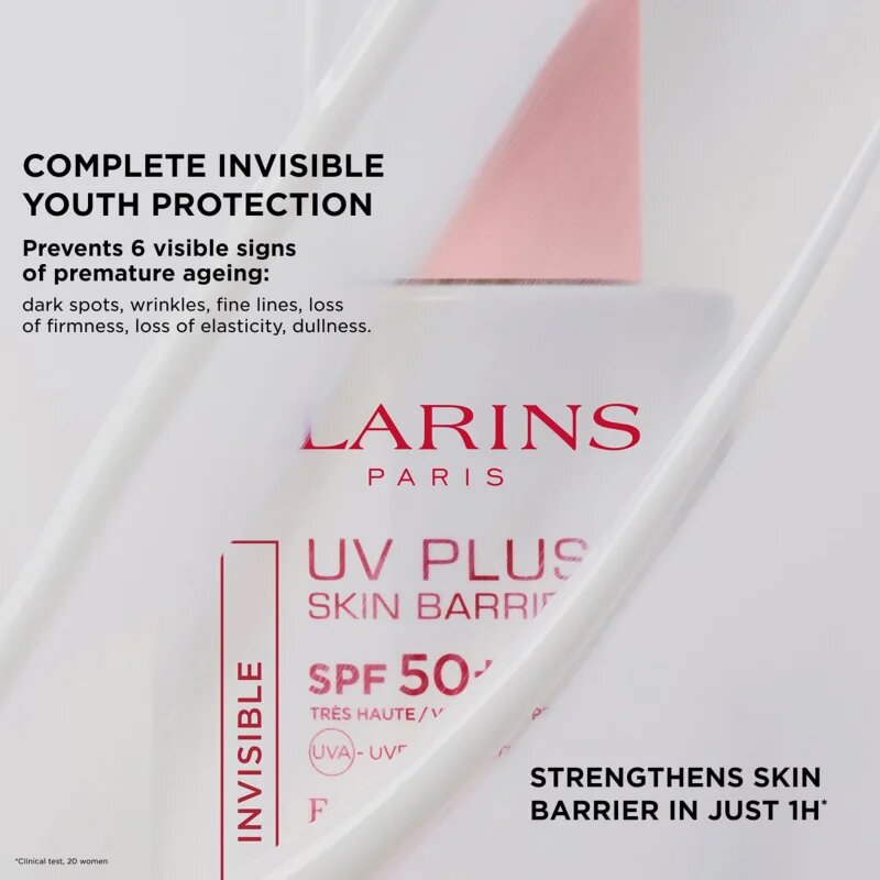 Clarins UV Plus Translucent SPF50 слънцезащитен крем за лице SPF 50 30 мл.