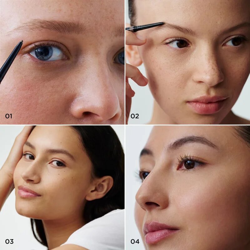 Clarins Wonder Define Eyebrow Pencil молив за вежди с четка цвят 01 ash blonde 0.06 гр.