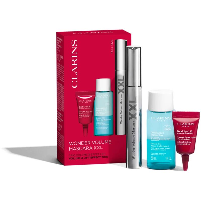 Clarins Wonder Volume Mascara XXL Trio подаръчен комплект
