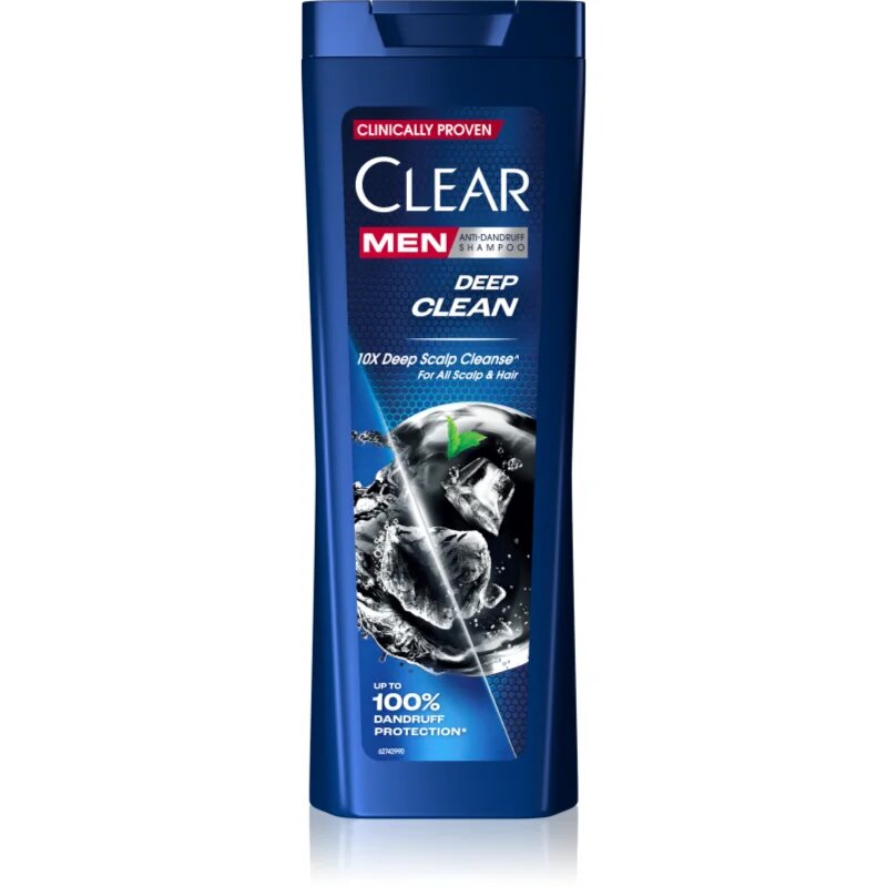 Clear Deep Clean почистващ шампоан за мъже 360 мл.