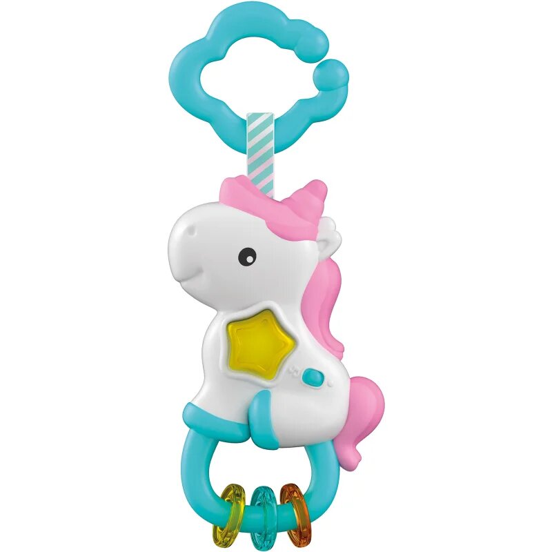 Clementoni Baby Magic Unicorn - Light & Melodies електронна дрънкалка 1 бр.