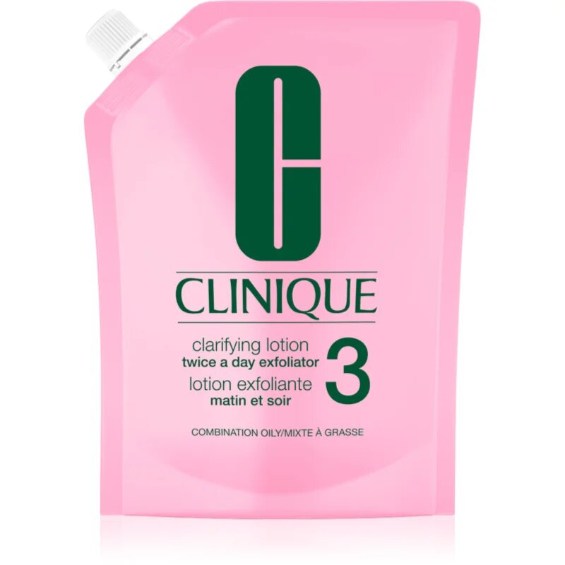 Clinique 3 Steps Clarifying Lotion 3 тоник за смесена и мазна кожа резервен пълнител 400 мл.