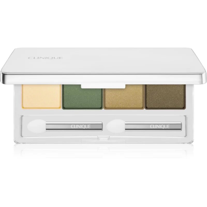 Clinique All About Shadow™ Quad палитра сенки за очи цвят On Safari - Shimmer 3.3 гр.