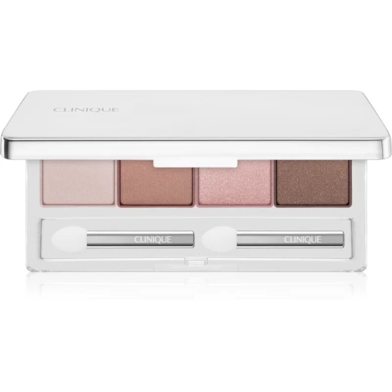 Clinique All About Shadow™ Quad палитра сенки за очи цвят Pink Chocolate 3.3 гр.