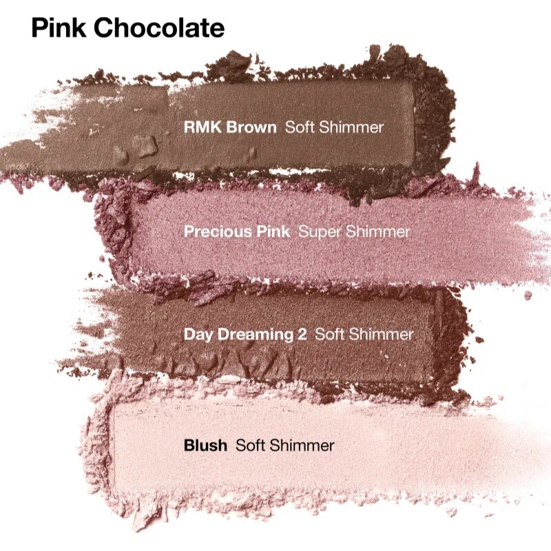 Clinique All About Shadow™ Quad палитра сенки за очи цвят Pink Chocolate 3.3 гр.