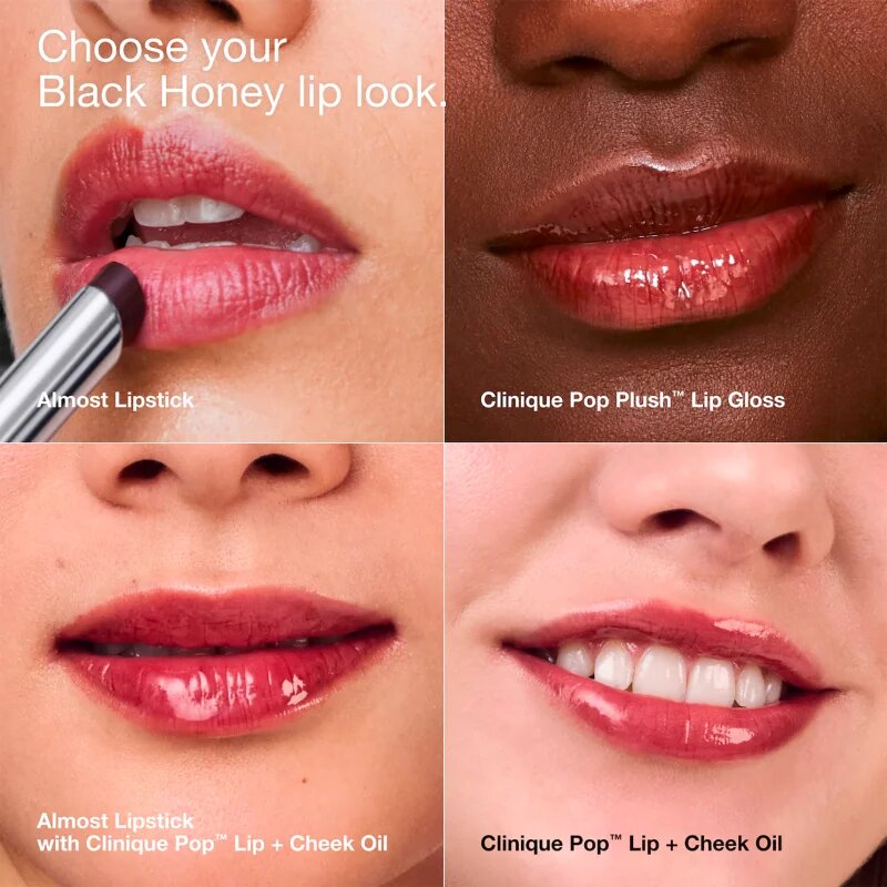 Clinique Almost Lipstick дълготрайно червило цвят Black Honey 1.9 гр.