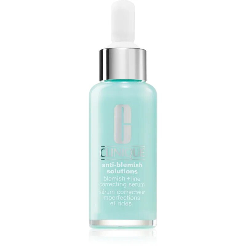 Clinique Anti-Blemish Solutions™ Anti-blemish + Line Correcting Serum изглаждащ серум за проблемна кожа акне 30 мл.