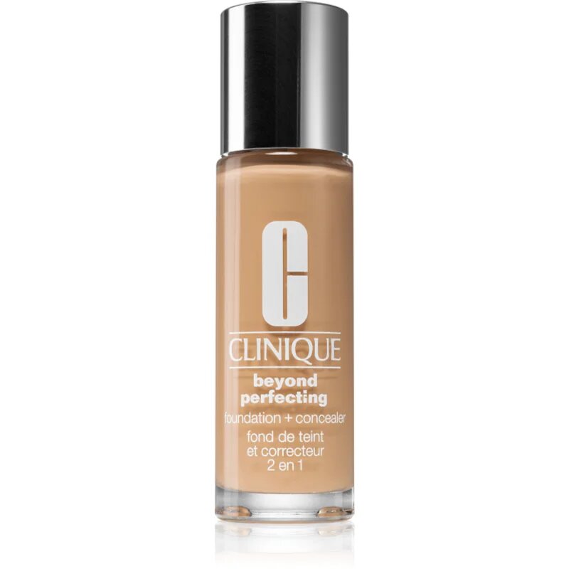 Clinique Beyond Perfecting™ Foundation + Concealer грим и коректор 2 в 1 цвят CN 52 Neutral 30 мл.