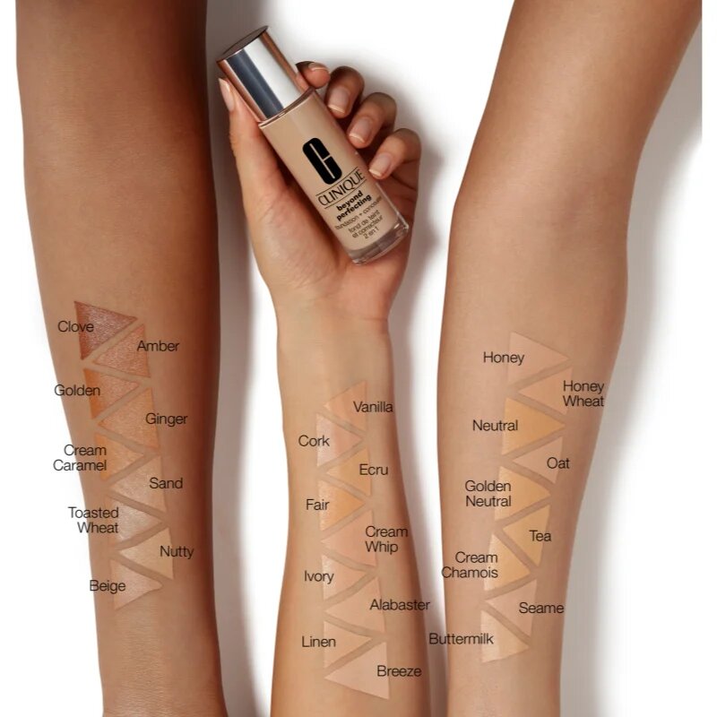 Clinique Beyond Perfecting™ Foundation + Concealer грим и коректор 2 в 1 цвят CN 52 Neutral 30 мл.