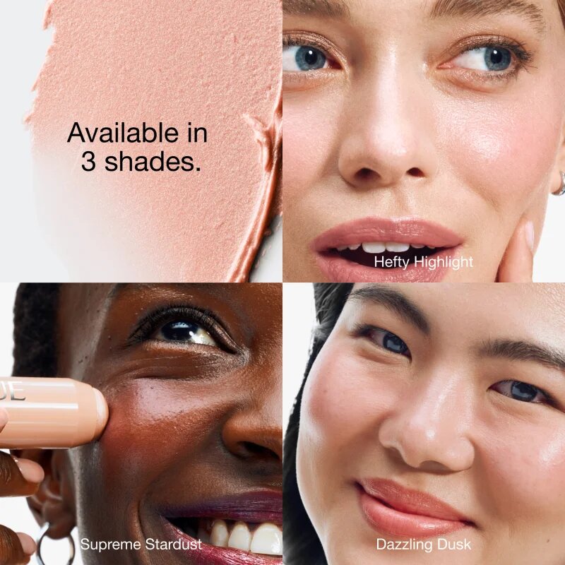 Clinique Chubby Stick™ Sculpting Highlight кремообразен озарител цвят 02 Supreme Stardust 6 гр.