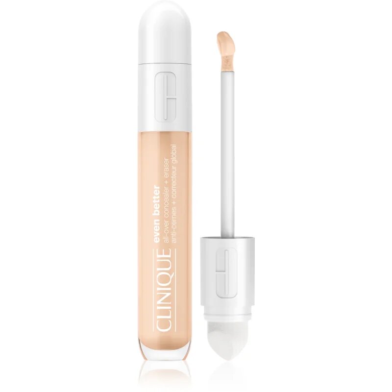Clinique Even Better™ All-Over Concealer + Eraser покриващ коректор цвят CN 10 Alabaster 6 мл.