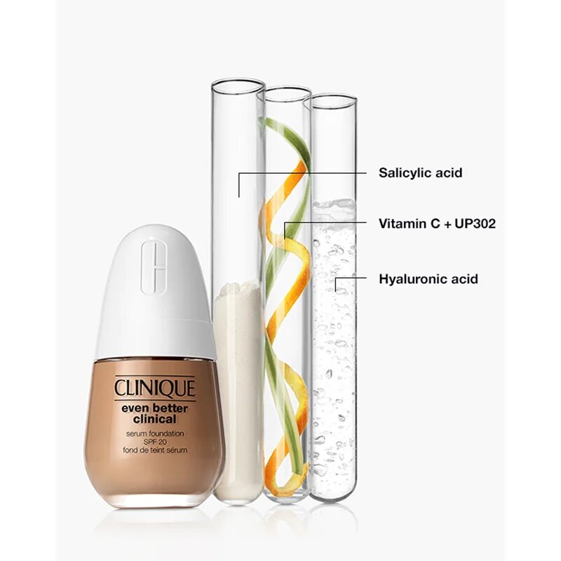 Clinique Even Better™ Clinical Serum Foundation Серум фон дьо тен SPF 20 цвят WN 38 Stone 30 мл.