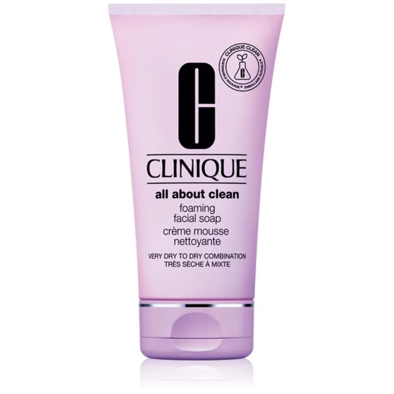 Clinique Foaming Sonic Facial Soap пенлив сапун-крем за суха и смесена кожа 150 мл.