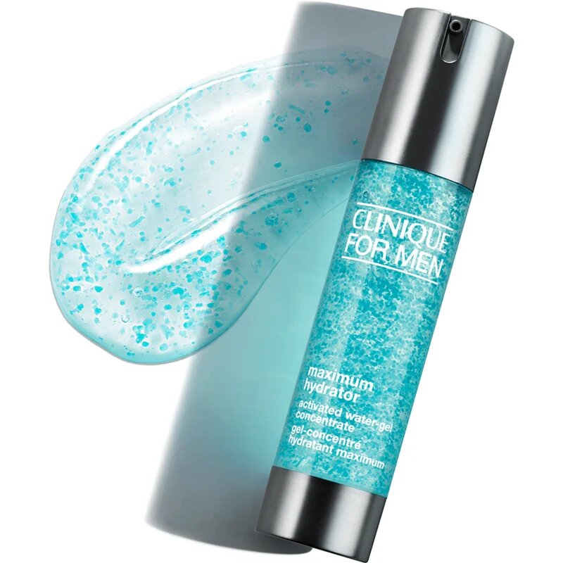 Clinique For Men™ Maximum Hydrator Activated Water-Gel Concentrate гел за дехидратирана кожа 48 мл.