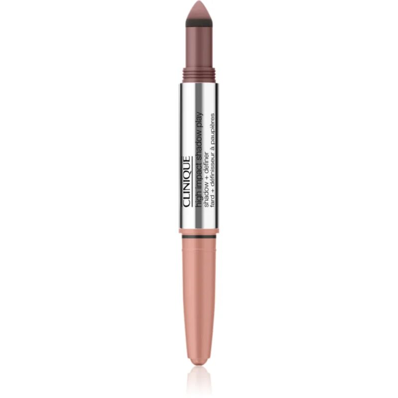 Clinique High Impact™ Shadow Play сенки за очи в молив дуо цвят Rose +Truffles 1.9 гр.