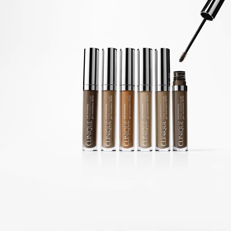 Clinique Just Browsing™ Tinted Volumizing Gel гел за вежди цвят 03 Soft Brown 4.3 мл.
