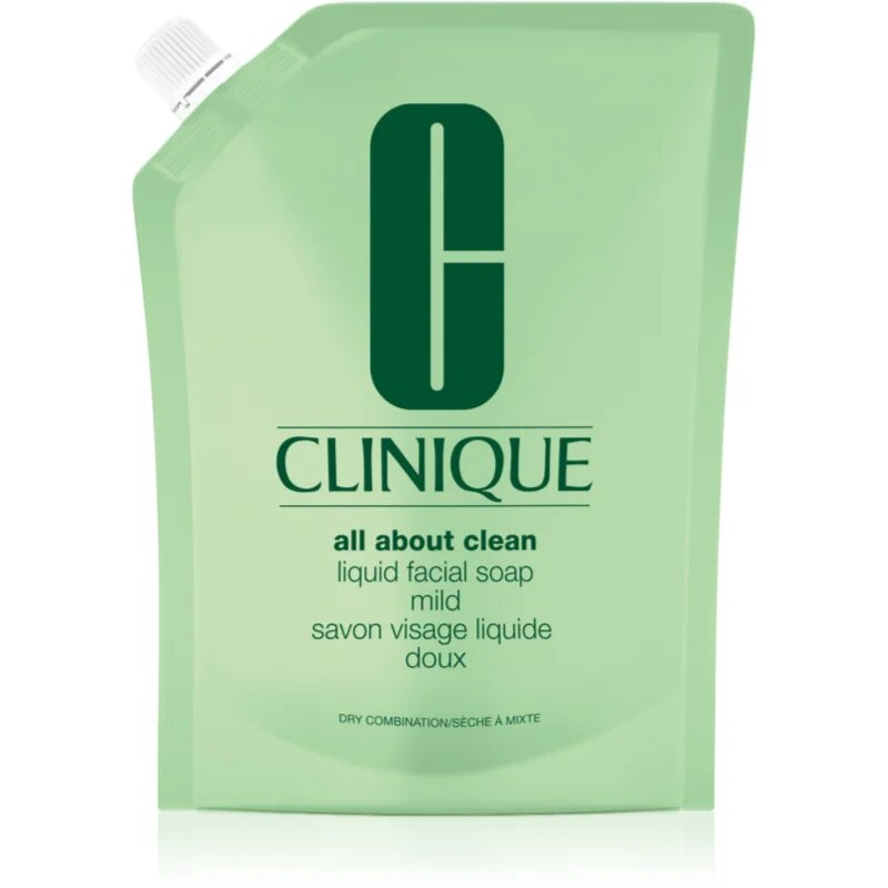 Clinique Liquid Facial Soap Extra-Mild течен сапун за суха или много суха кожа резервен пълнител 400 мл.