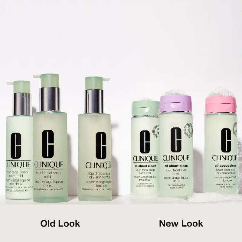 Clinique Liquid Facial Soap Mild течен сапун за суха и смесена кожа 400 мл.