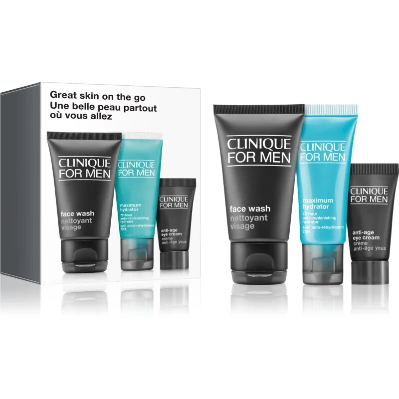 Clinique Mini Kit Great Skin On The Go подаръчен комплект за мъже