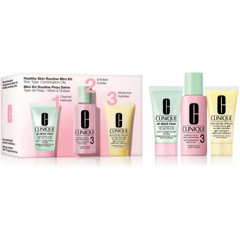 Clinique Mini Kit Healthy Skin Routine Skin Type 3 подаръчен комплект