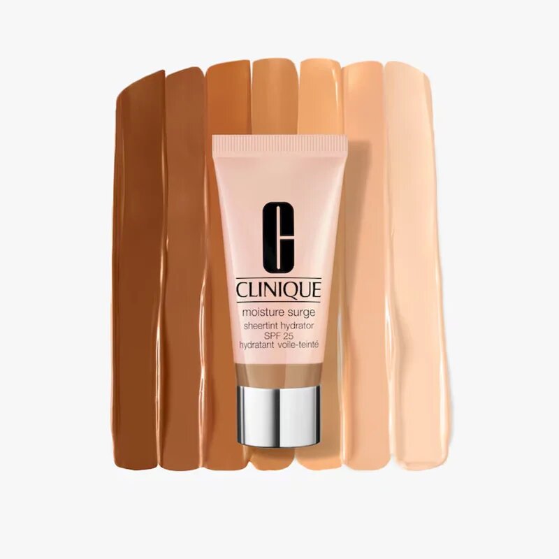 Clinique Moisture Surge™ Sheertint Hydrator SPF 25 тониращ хидратиращ крем SPF 25 цвят Universal Medium 40 мл.