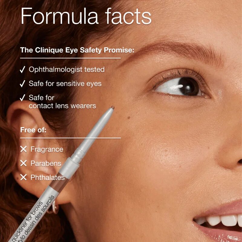Clinique Quickliner™ for Brows прецизен молив за вежди цвят Dark Espresso 0.06 гр.