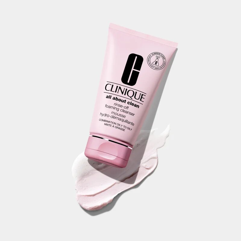 Clinique Rinse-Off Foaming Cleanser почистваща пяна за смесена и мазна кожа 150 мл.