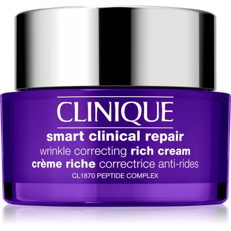 Clinique Smart Clinical™ Repair Wrinkle Rich Cream интензивен крем против бръчки 50 мл.