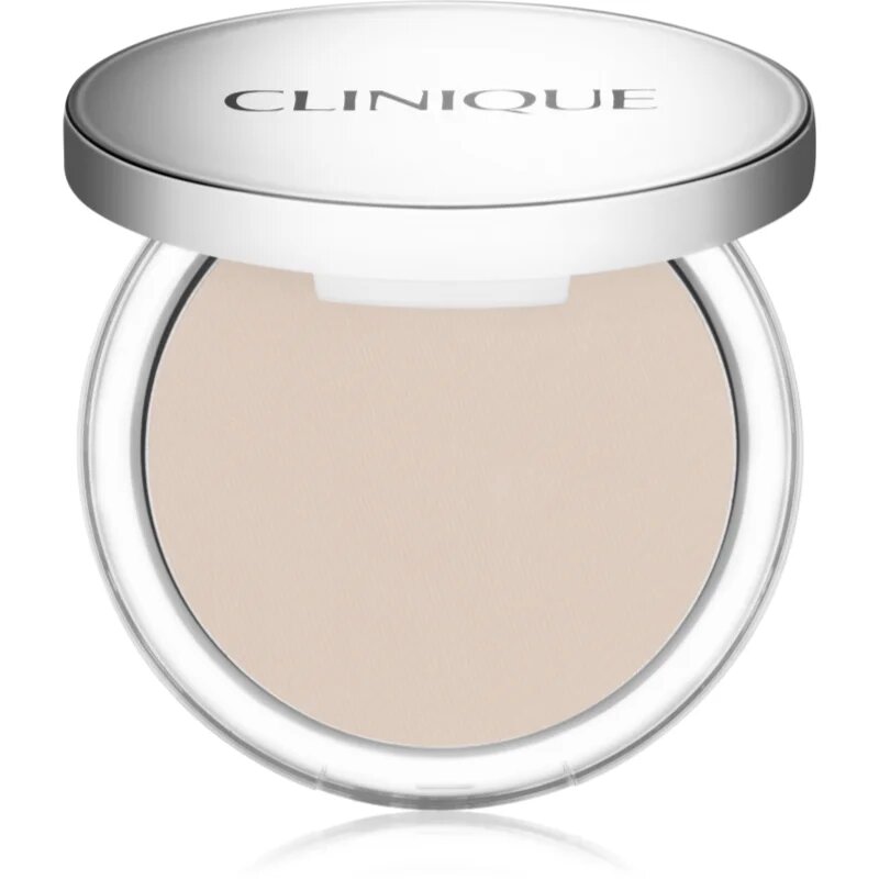 Clinique Stay-Matte Sheer Pressed Powder матираща пудра за мазна кожа цвят 01 Stay Buff 7.6 гр.