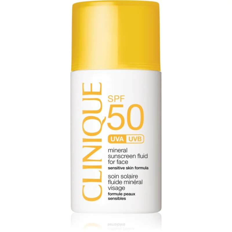 Clinique Sun SPF 50 Mineral Sunscreen Fluid For Face минерален слънцезащитен флуид за лице SPF 50 30 мл.