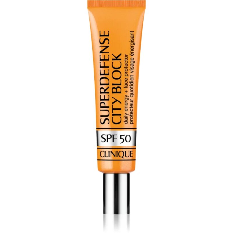 Clinique Superdefense™ City Block SPF 50 Daily Energy + Face Protector енергизиращ защитен флуид SPF 50 40 мл.