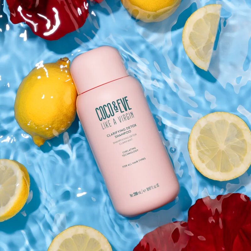 Coco & Eve Like A Virgin Clarifying Detox Shampoo дълбоко почистващ шампоан с детокс ефект 280 мл.