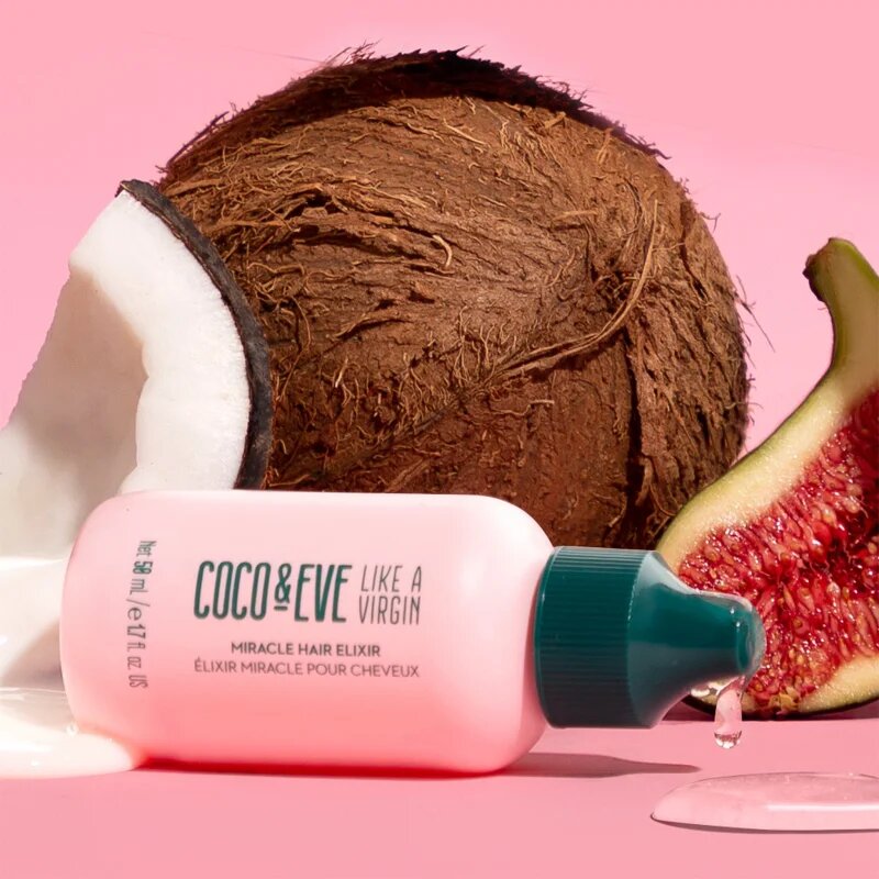 Coco & Eve Like A Virgin Miracle Hair Elixir еликсир без отмиване за блясък и мекота на косата 50 мл.