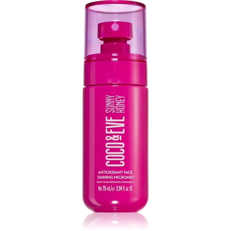 Coco & Eve Sunny Honey Antioxidant Face Tanning Micromist автобронзираща мъгла за лице 75 мл.