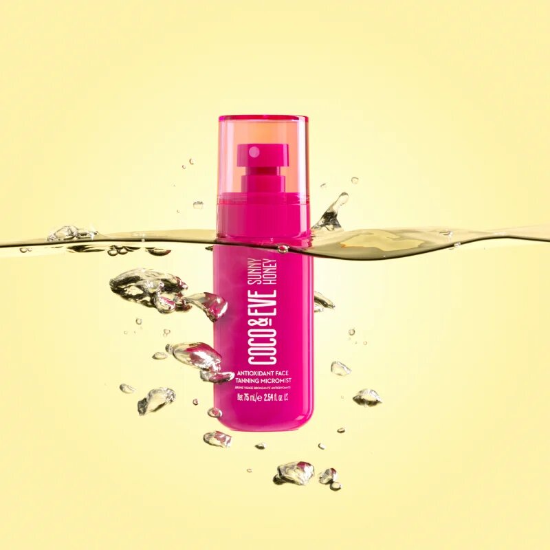 Coco & Eve Sunny Honey Antioxidant Face Tanning Micromist автобронзираща мъгла за лице 75 мл.