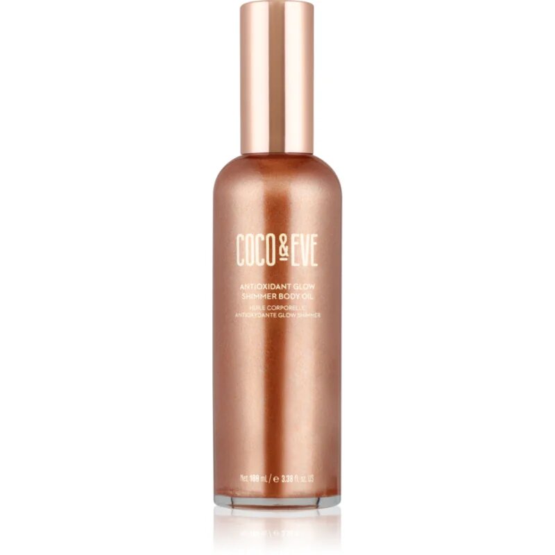 Coco & Eve Sunny Honey Antioxidant Glow Shimmer Body Oil озаряващо олио за тяло 100 мл.