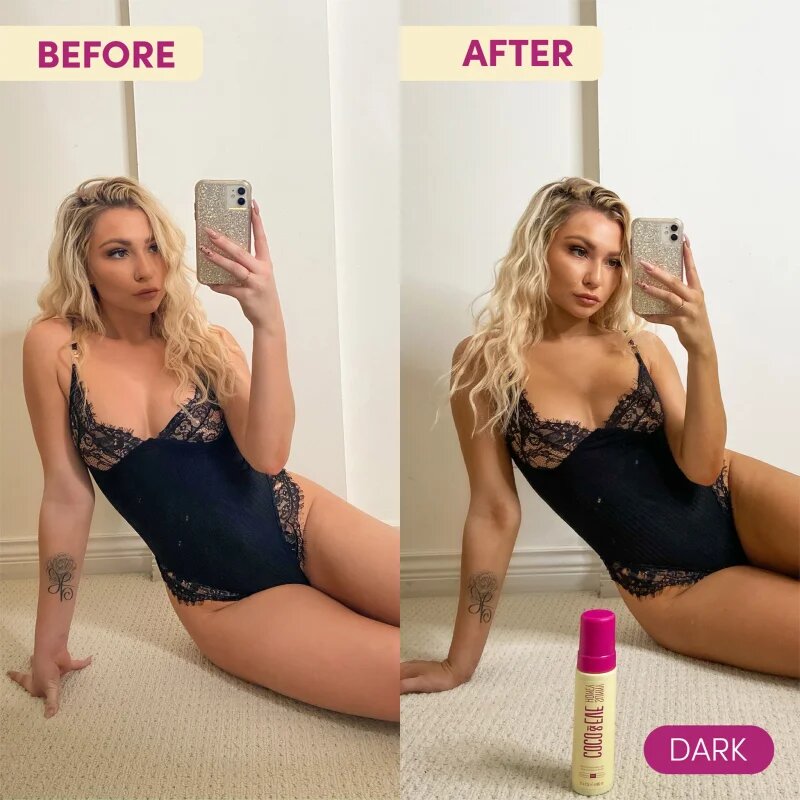 Coco & Eve Sunny Honey Bali Bronzing Foam автобронзант-мус Dark 200 мл.