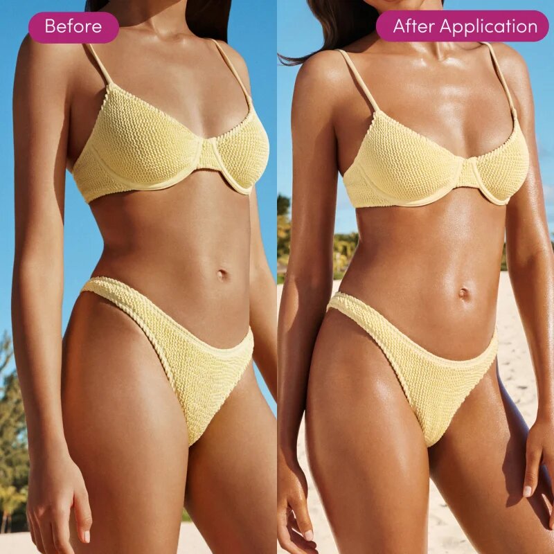 Coco & Eve Sunny Honey Highlighter Body SPF50 защитен серум с озаряващ ефект SPF 50 150 мл.