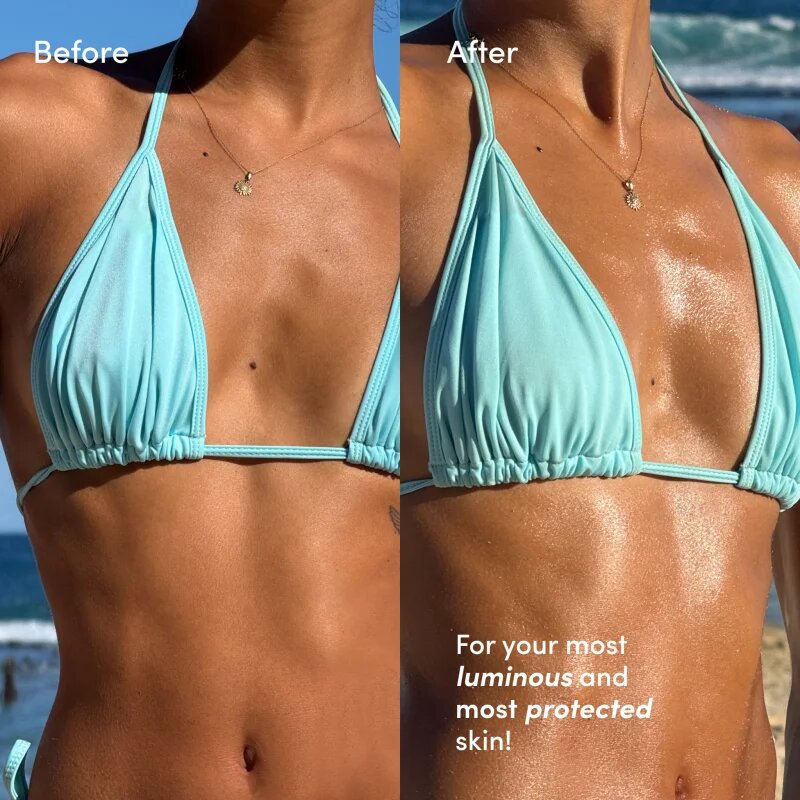 Coco & Eve Sunny Honey Tan Boosting Anti-Aging Body Oil SPF 50 защитно олио за ускоряване на тена против стареене на кожата SPF 50 150 мл.