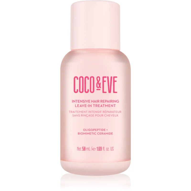 Coco & Eve Sweet Repair Intensive Hair Repairing Leave-in Treatment регенериращ балсам без отмиване за увредена и боядисана коса 50 мл.