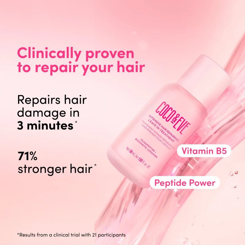 Coco & Eve Sweet Repair Intensive Hair Repairing Leave-in Treatment регенериращ балсам без отмиване за увредена и боядисана коса 50 мл.