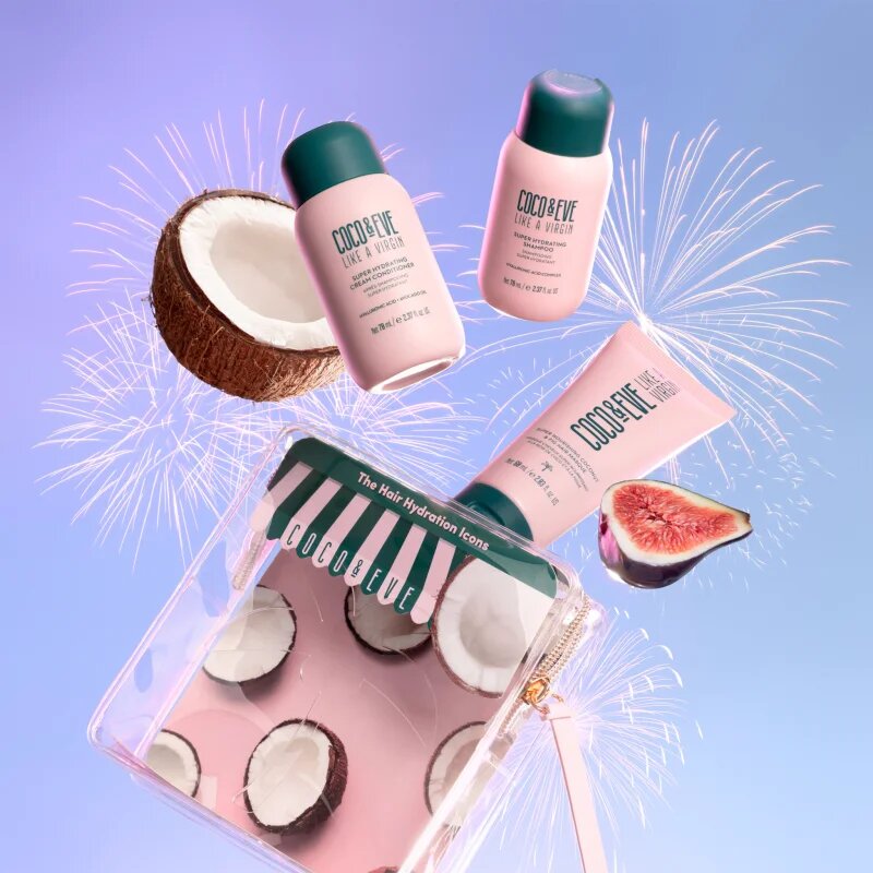 Coco & Eve The Hair Hydration Icons комплект за интензивна хидратация за блясък и мекота на косата